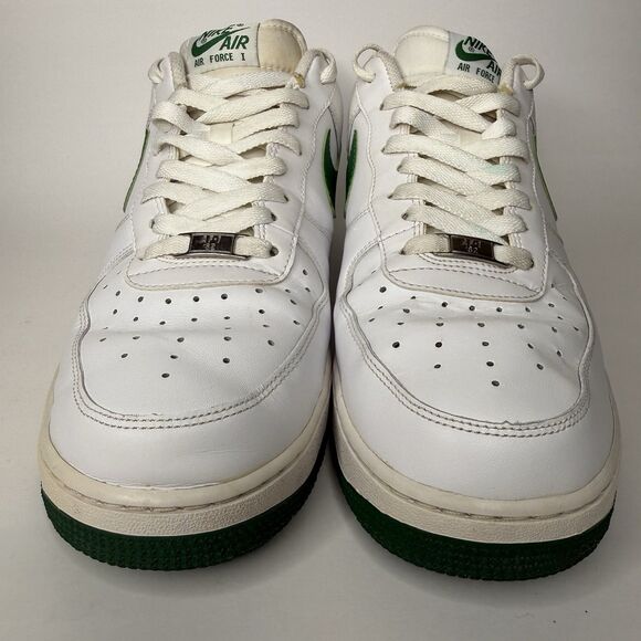 ​Nike Air Force 1 Low Pine Green White Shoes 2013 Mens 11.5 488298-128 main image 4